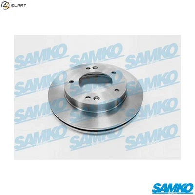 2x BRAKE DISC M5825V FOR KIA RETONA/Closed/Off-Road/Vehicle SPORTAGE/SUV 2.0L - Image 1 of 4