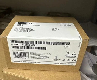 New in box Siemens 6GK7243-5DX30-0XE0 6GK7 243-5DX30-0XE0 communication module - Image 1 of 2