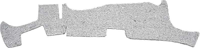 1967-76 Dodge Plymouth A-Body; Under Dash Insulation; Die-Cut - Image 1 of 1