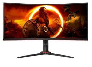 4038986111331 Monitor curved CU34G2XP 34 inches VA 180Hz HDMIx2 DPx2 AOC - Picture 1 of 7