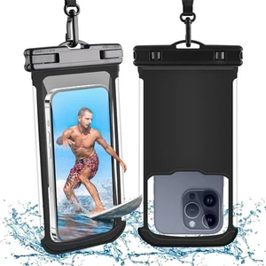 2x Waterproof Phone Case Underwater Beach Swimming Universal for All Phones - Picture 1 of 5