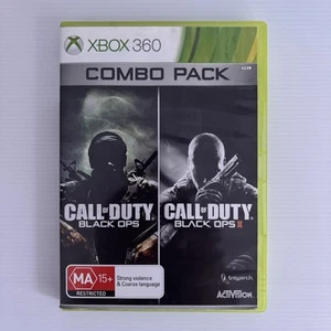 Call of Duty Black Ops 1 & 2 Combo Pack Xbox 360 Game PAL - Free AU Post - Picture 1 of 8