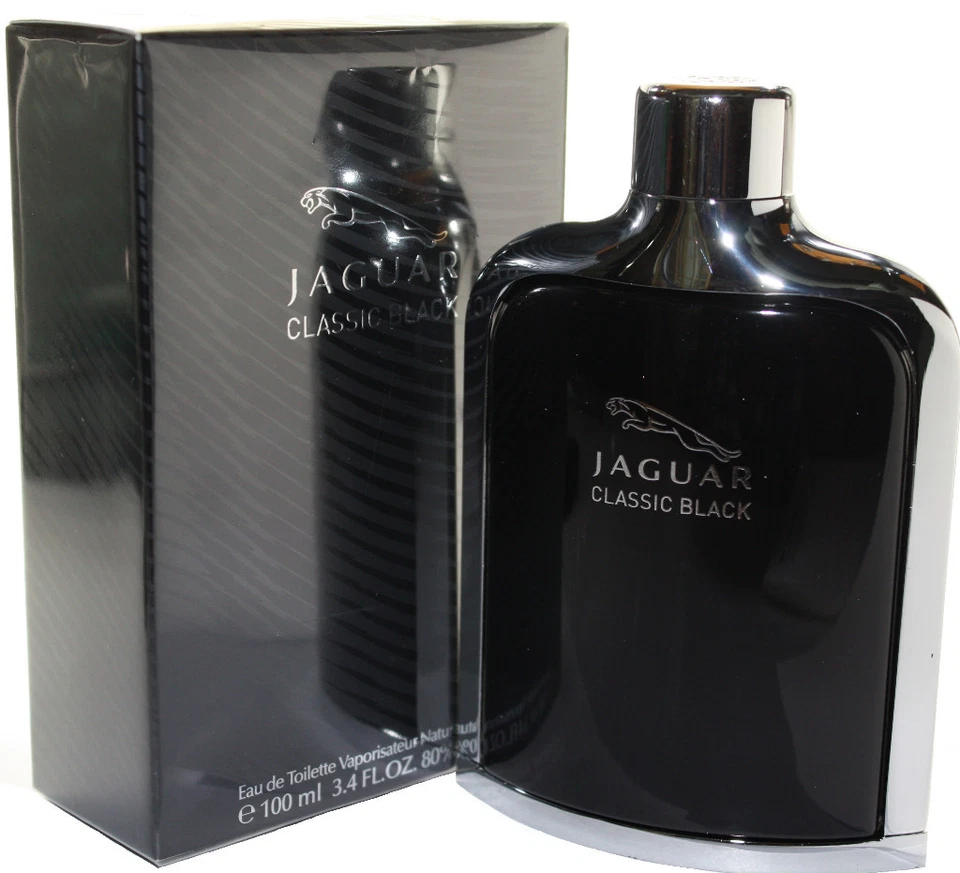 JAGUAR CLASSIC BLACK DE JAGUAR 3.4/3.3 OZ EDT SPRAY PARA HOMBRES NUEVO EN CAJA Foto 1 de 1