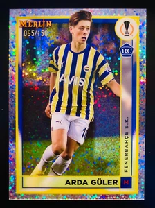 2022-23 Merlin Chrome #43 Arda Güler Fenerbahce Speckle refractor rookie RC /150 - Picture 1 of 1