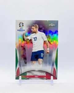 2024  Topps Chrome Euro #139 Ciro Immobile Refractor - Picture 1 of 2
