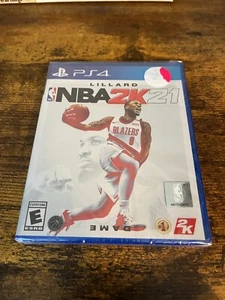 NBA 2K21 PS4 (PlayStation 4) - BRAND NEW STILL SEALED IN PLASTIC, lILLARD COVER - Picture 1 of 1