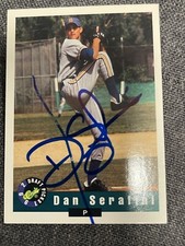 Dan Serafini Autographed 1992 Classic Draft Picks #20 Twins