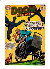 DOOM PATROL #117  [1968 VG+]  "THE BLACK VULTURE!"
