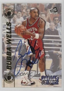 1997 Press Pass Double Threat Auto Bubba Wells Rookie Auto RC