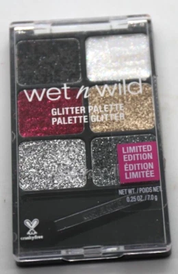Wet n Wild Glitter Palette #1230085 Heavy Metals   Multi Shade Glitter Palette - Image 1 of 2