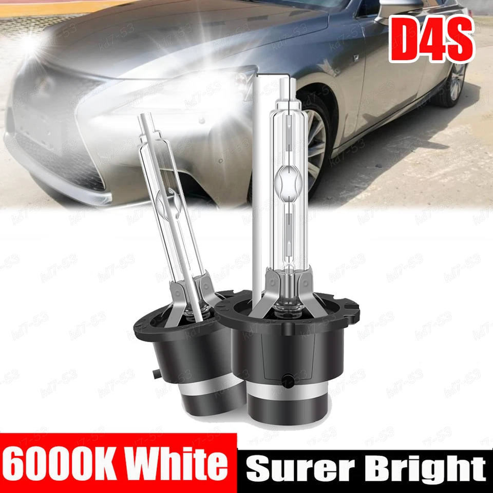 2x Nuevo D4S Xenon HID Faros Bombillas 6000K Juego de Reemplazo Para Lexus IS200t 2016 Foto 1 de 4
