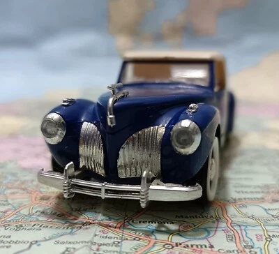 LINCOLN Continental Conv 1941 -Vintage Rio ,Scala 1/43 ,Made in Italy 1972 , MIB - Immagine 1 di 4