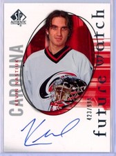 2005-06 SP Authentic Future Watch #143 Kevin Nastiuk RC AUTO /999 - HURRICANES