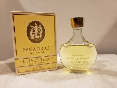 Eau De Toilette Vintage NINA RICCI "L'AIR DU TEMPS'" 1,7 OZ NUEVO Foto 1 de 4