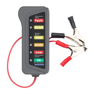 Auto KFZ Motorrad Fault Detector Akku Batterieprüfer Digital Tester Tes-H2 12V - Picture 1 of 3