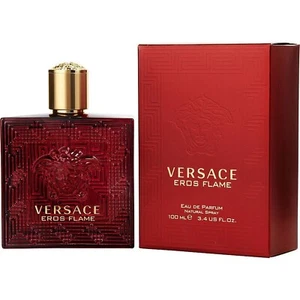 NEW Eros Flame Tester Eau De Parfum 3.4oz100ml EDP Natural Spray Cologne for Men - Picture 1 of 2