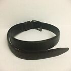 NORDSTROM MEN'S BROWN GENUINE LEATHER BELT SZ 36 MADE IN USA  VERY GOOD