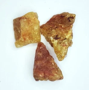 Lote áspero de piedras preciosas sueltas de berilo amarillo natural 96,07 quilates sin tratar heliodor sin cortar - Imagen 1 de 9
