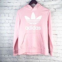 $50.00 COLOR: BURGUNDY ASST SIZES CD6501 NEW- ADIDAS KID/'S JRF HOODIE