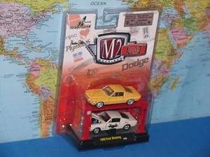 M2 MACHINES 1965 FORD MUSTANG AUTO-LIFT 2 PACK BODY DIECAST ***BRAND NEW*** - Picture 1 of 10