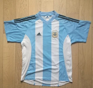 Maillot Foot Argentine Taille L Adidas Coupe Du Monde 2010 Messi Maradona Neuf - Picture 1 of 4
