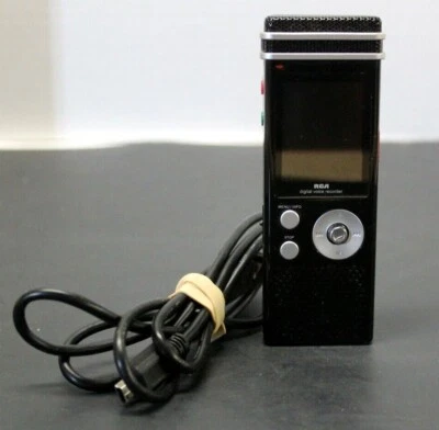 RCA VR5340 800 Hour Digital Voice Recorder with Full Color Display - Image 1 of 3