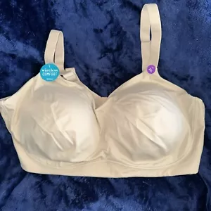 NEW! Vanity Fair Beauty Back Wireless Bra #72118 - Size 2XL - Picture 1 of 7