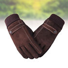 Męskie rękawiczki zimowe - grube, ciepłe i wiatroszczelne z podszewką z polaru