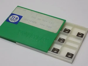 10x Widia SDMA 090 308 - 222 10 514 11 Nutdrehmaschine Hartmetalleinsatz Fräser - Bild 1 von 6