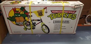 Vintage 1990 Teenage Mutant Ninja Turtles Kids Bicycle - Picture 1 of 7