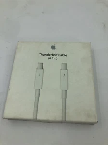 Apple MD862LL/A Thunderbolt Cable 0.5m White Genuine Authentic - Afbeelding 1 van 4