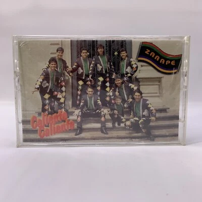 Banda Zarape Cassette Caliente Caliente 1996 EMI Cumbias Rare New Sealed - Image 1 of 3