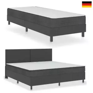Boxspringbett 90/140/160/180/200x200cm Hotelbett Einzelbett Polsterbett - Bild 1 von 122