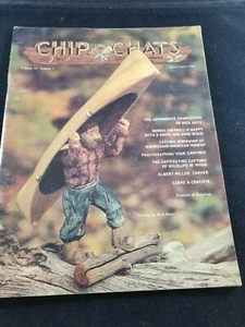 Chip Chats Magazine National Wood Carvers Association March April 1980 - Picture 1 of 7