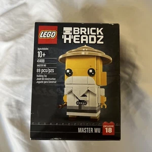 LEGO BRICKHEADZ: Master Wu (41488) Marke. Neu. Fabrik versiegelt - Bild 1 von 6
