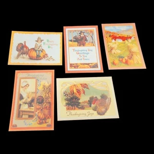 18 Postcards Thanksgiving Unposted Various Designs - Picture 1 of 7