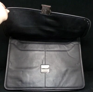 Maletín de imitación de cuero negro Samsonite - Imagen 1 de 9