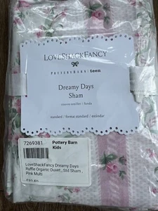 Pottery Barn Teen LoveShackFancy Dreamy Days Ruffle Std Sham - Picture 1 of 1