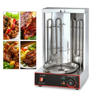Parrilla asadora vertical giratoria eléctrica Doner Kebab pincho de pescado cocina - Imagen 1 de 11