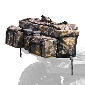 33" Camo ATV Rear Rack Soft Storage Gear Bag - Picture 1 of 6