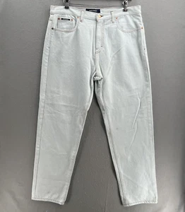 Pantalones de mezclilla NOON GOONS para hombre talla 36 azul claro lavado cónico (defecto) - Imagen 1 de 8