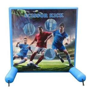 Interactive Sealed Inflatable Air Frame Game Soccer Kids Event Party Carnival - Picture 1 of 8