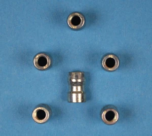 6x SAE Anschlussmutter, Zündkerze Mutter, Kopf, Zündkerzennippel, NGK, ZK, M4 - Bild 1 von 1