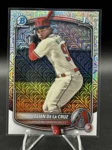 2025 Bowman Chrome Megabox Pick Your Mojo Refractor Elian de La Cruz BCP-249 1ST - Bild 1 von 2
