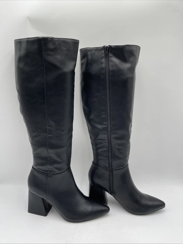 Botas para mujer Journee Collection negras talla 7,5 nuevas sin caja Foto 1 de 4