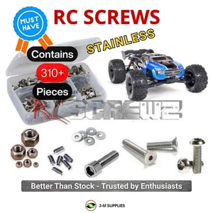 RCScrewZ Edelstahl Schraubensatz ara038 für Arrma Kraton 6s V5 BLX (ARA8608V5) | SET - Bild 1 von 18