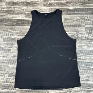 Lululemon Find Your Pace Black Tank Womens Size 6 Breathable Activewear - Picture 1 of 8