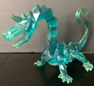 Figura de acción de colección 1982 Remco Saga of Crystar Crystal Dragon verde sin alas - Imagen 1 de 14