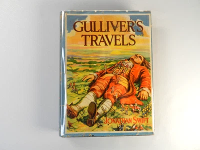 GULLIVER'S TRAVELS by Jonathan Swift (1940) HC w/DJ Whitman Publishing - Image 1 of 4