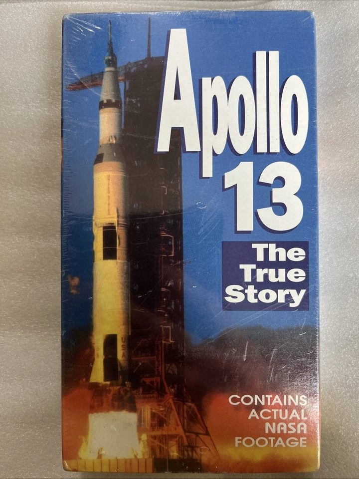 Apollo 13 The True Story Contains Actual NASA Footage VHS Tape 1995